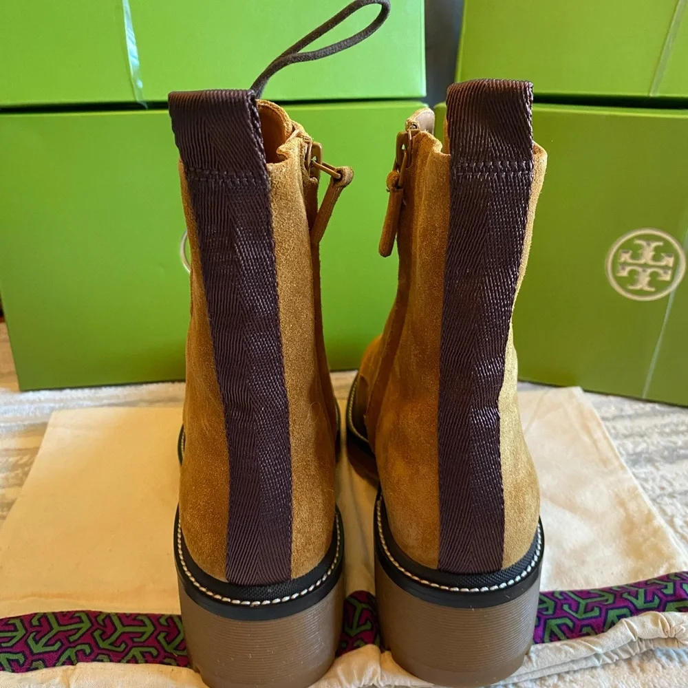 Tory Burch Miller Suede Ankle Boots